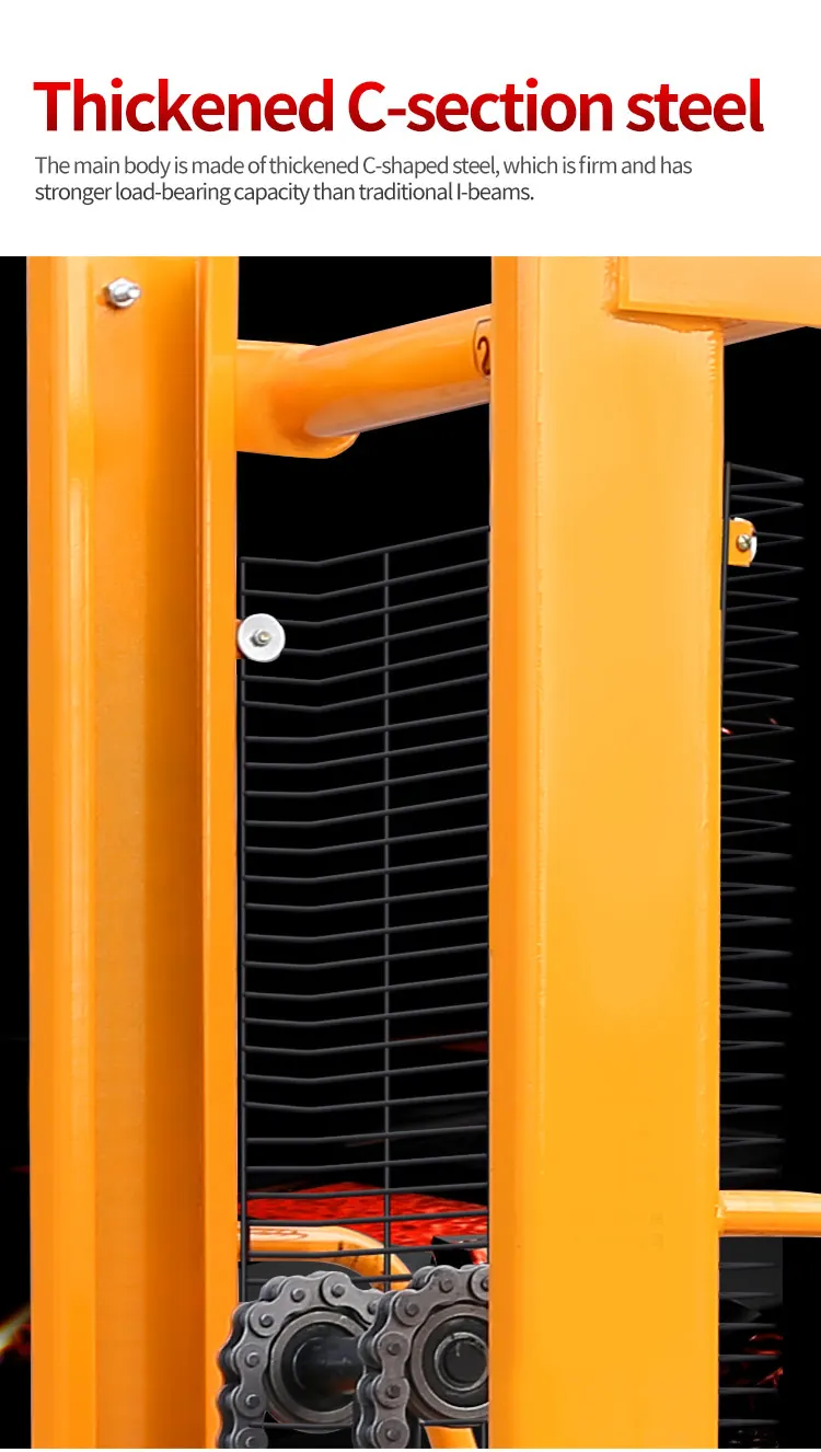 high efficiency Hand Truck hydraulic pallet lift Forklift Machine with low price manual stacker