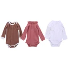 Baby Romper Clothes Private Label Baby Clothes Organic Cotton Bamboo Ribbed Baby Cloth Newborns Bodysuit Baby Romper