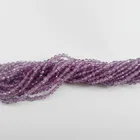 Gemstone Beads Gemstone Crystal Amethyst 2mm Small Beads For Jewelry Making