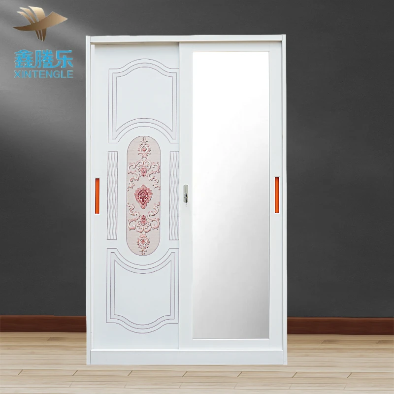 Customizable Cheap Powder Coat Bedroom Furniture Assembled Kids Wardrobe Clothes Portable Baby Cupboard Armoire Premium Quality