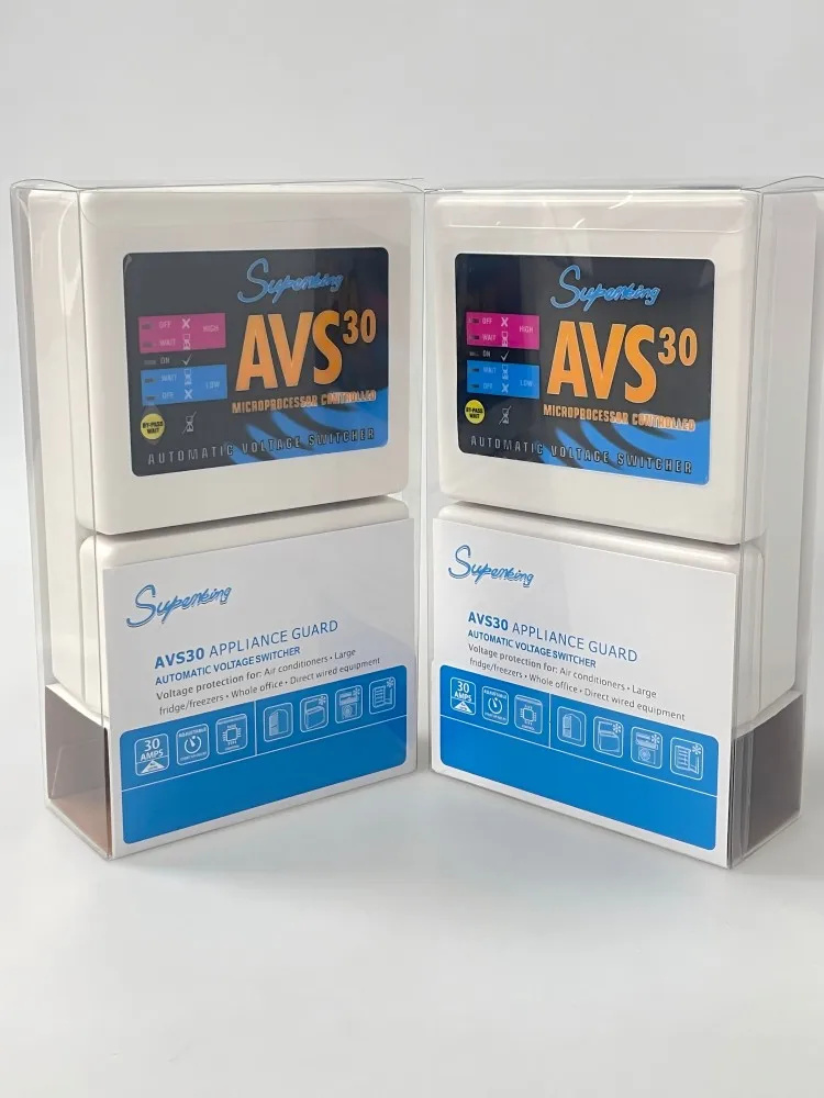 product for natural avs40d switch protector single phase home air conditioner guard 220v output 230v nominal voltage controller made pc693-8
