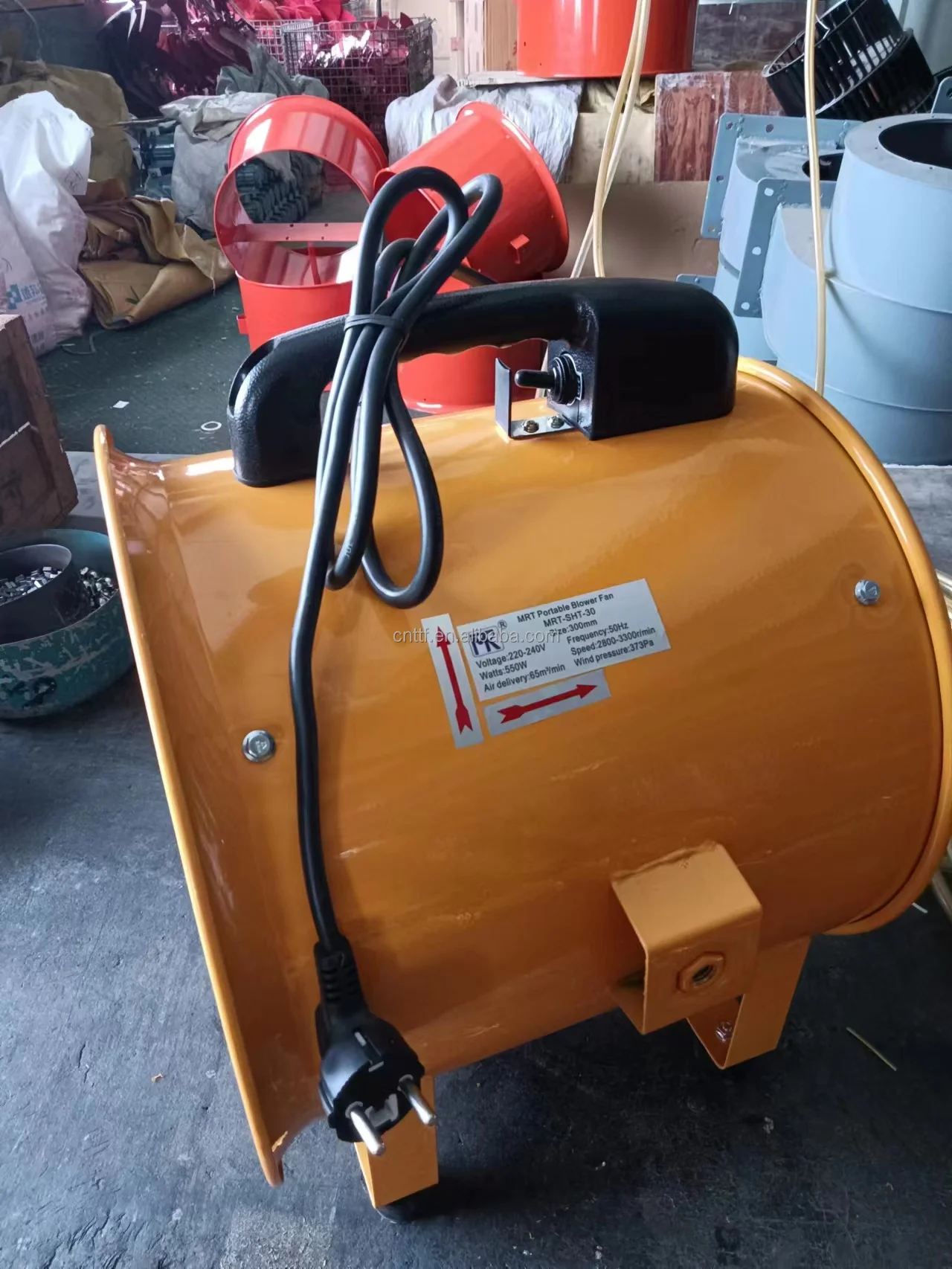 Portable Axial Duct Blower, 10'', 250mm - detail 16