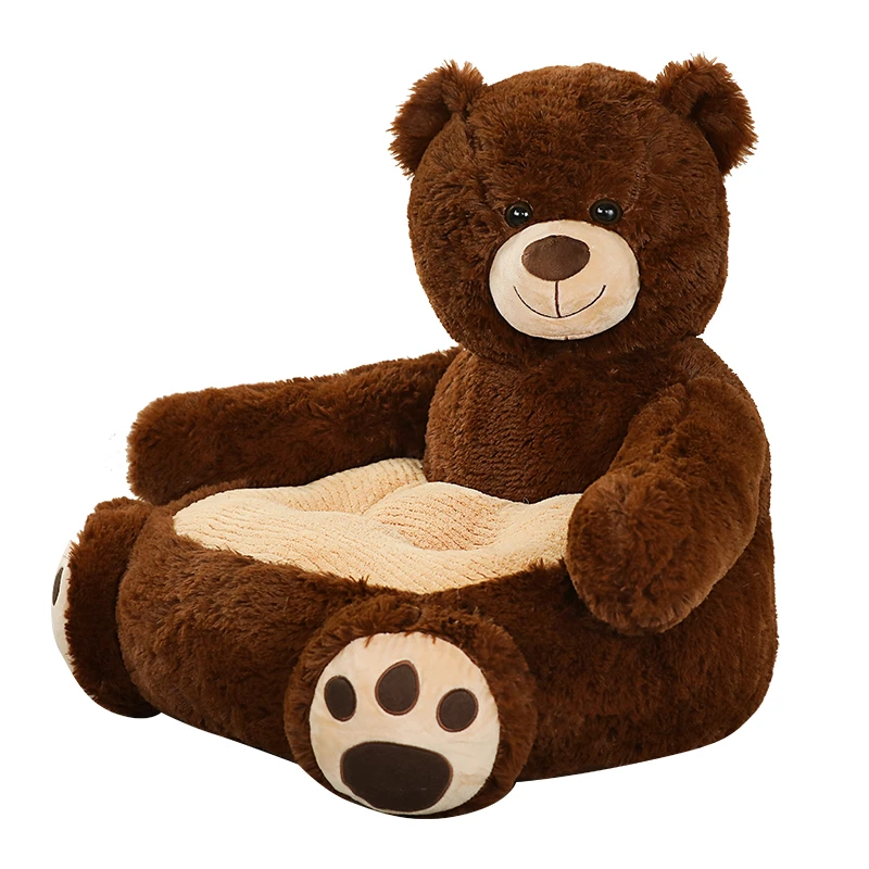 plush teddy bear chair