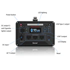 Portable Power Station 1000W 1000Wh 110V 220V Lifepo4 Battery Pack DC AC USB For Home Outdoor Camping Car Jump