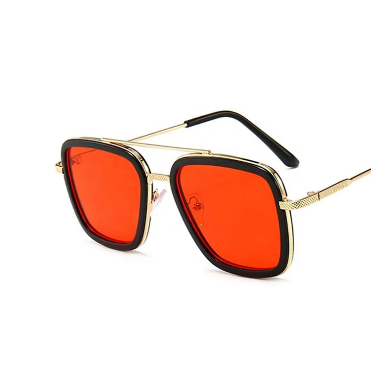 edith glasses red