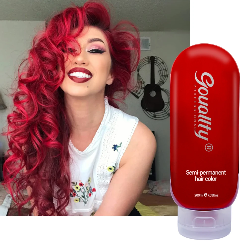 Private Label Wholesale Ammoina Free Bigen Liquid Hair Color Blue Purple  Semi Permanent Hair Dye Cream - Buy Water Proof Semi Permanent Hair Dye,Semi  Permanent Hair Dye Droplets,Semi Permanent Hair Color Product