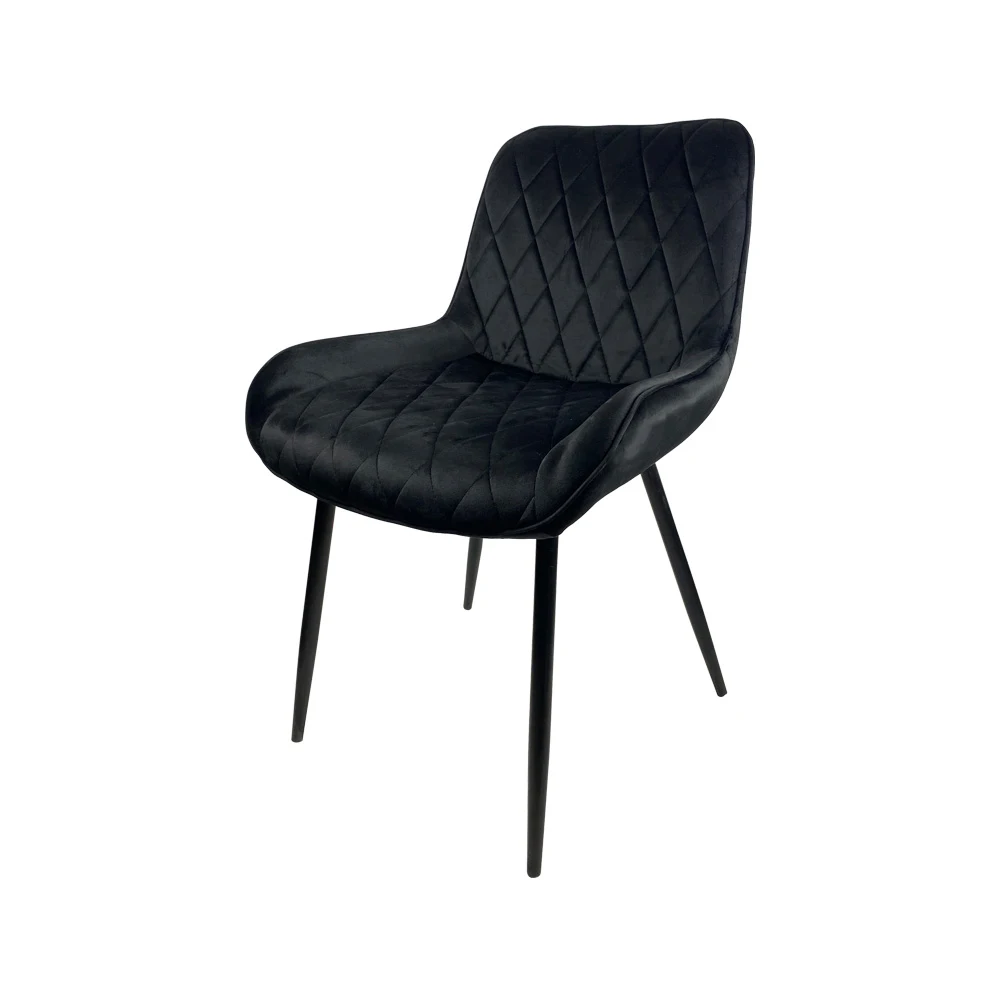 Living Room Chair Restaurant Modern Luxury Nordic Upholstered Velvet Fabric Dining Chairs