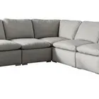 Modern Seat Big Size Modern Style Living Room Sectional 7 Seat Fabric Corner Sofa L Shaped Sofa
