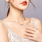 Shell Necklace S925 Sterling Silver Simple Ocean Starfish Shell Personality Necklace