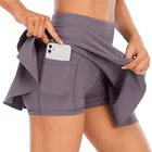 Sportswear Sportswear Highquality Sportswear Breathable High Waist Tennis Skirt With Pockets For Women