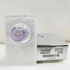 Top Quality Fashion Sterile Violet Colored Eye Contact Lenses For Sale