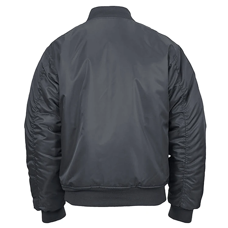 Clothing Manufacturer Men Casual Jacket, High Quality Fall Sports Jacket USA Sizing,Male Blank Bomber Jackets Suppliers