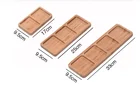 Bamboo Bamboo Wholesale Hot Sale Of High Quality Environmental Protection Bamboo And Wood Tray Snacks Fruit Tray