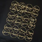 Earrings Stainless Steel Gold Plated Boho Horoscope 12 Zodiac Sign Hoop Earrings Womens