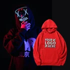 Hoodies Low Moq Custom Personalized Printing Embroidery Hoodies With Logo