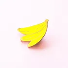 Bananas Funny Gift Metal Custom Bananas Enamel Pin Yellow Bananas Enamel Pin