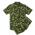 Short Sleeve Shirt Shirtsshort 2021 Newest Custom Printing Short Sleeve Mens Track Suit Beach Shirt And Short