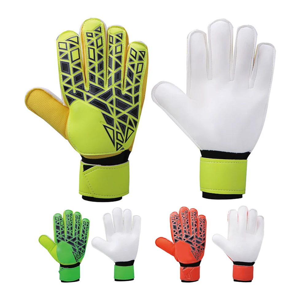 cheap goalkeeper gloves with finger protection