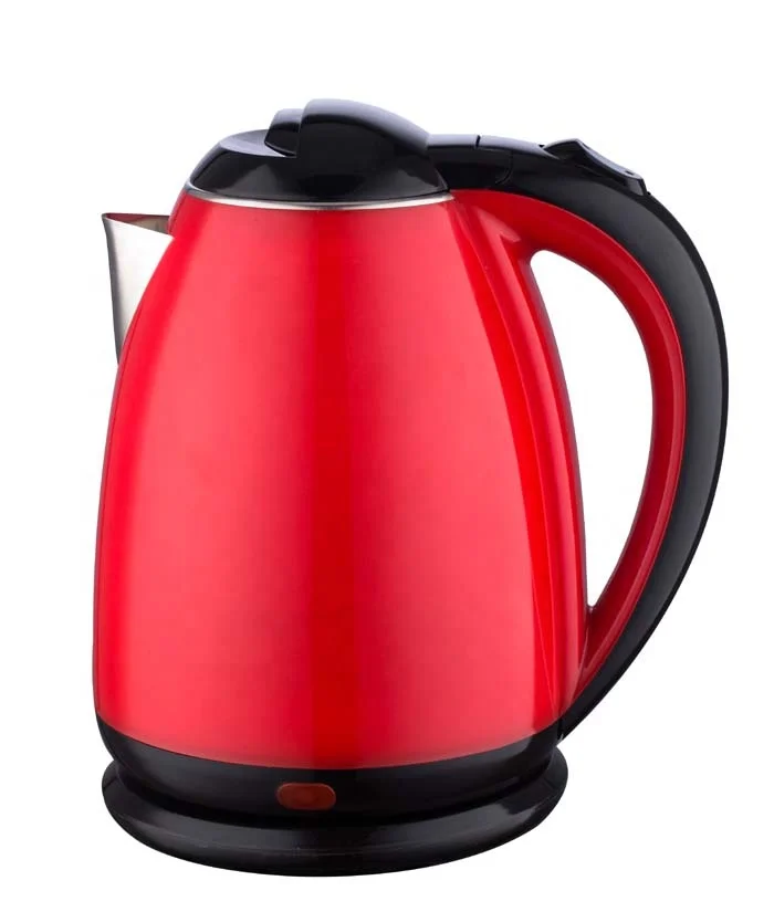 funky red kettle