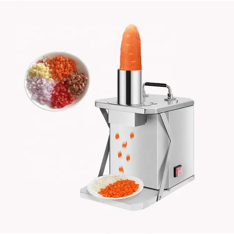 Potato Dicing Cutting Machine Vegetable Cube Cutter Apple Onion Fruit