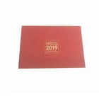 2020 Custom Printing High-end Gift Desk Calendar