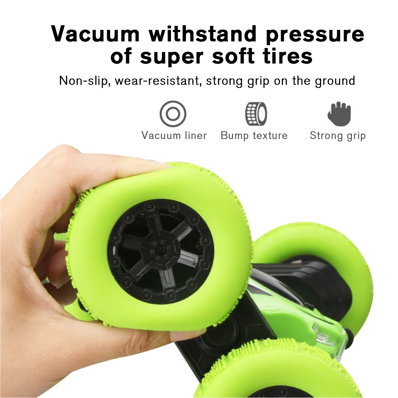 2.4G Double-sided 4WD Drift RC Stunt Car Kids Spin Anti Falling Deformation Tipper Rotation Car toy Remote Control Stunt Toys