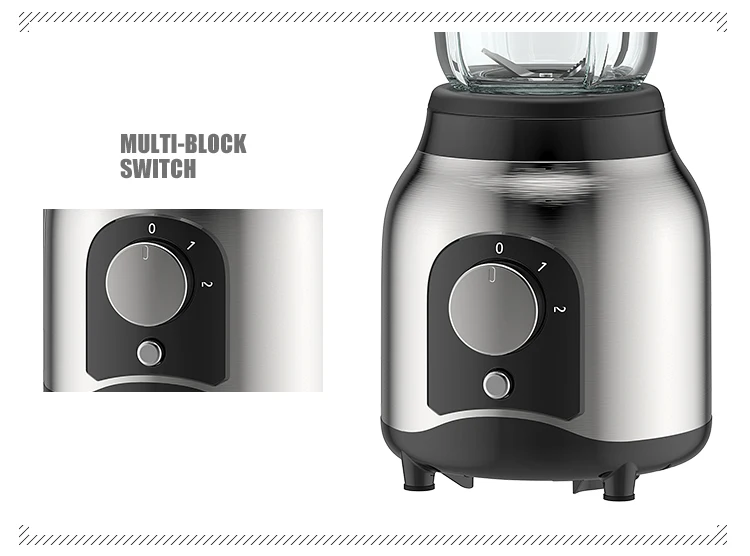 Hot Selling High Speed Juice Blender, Blender Smoothie Maker With 1.0 glass jar