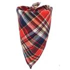 Triangle Scarf Custom Color Pet Washable Triangle Plaid Pet Bandanas Adjustable Custom Dog Scarf Bandana