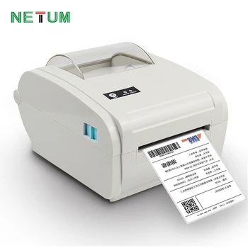 NETUM New Arrival Thermal Label Printer 110mm A6 Shipping Logistic Barcode Maker USB/Blue tooth Auto Peeling Portable Printer