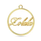 Metal With Metal Custom Design Metal Tag With Brand Logo For Handbags Backpacks
