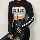 Hoodie The Fall Of The New Long Sleeves With Trendy Reflective Lettered Prints Hoodie
