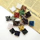 Merkaba Natural Wholesale Gem Clear Rose Quartz Crystals Reiki Healing Stones Merkaba For Gifts
