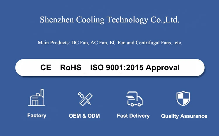 Axial Fan, 80mm, 80x80x25mm, 110V/220V, 4000RPM - detail 2