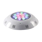 Rgb Swimming Pool Light Abs Pc 12V Material IP68 Waterproof 6W 9W 12W 15W 18W 24W Rgb Led Swimming Pool Light