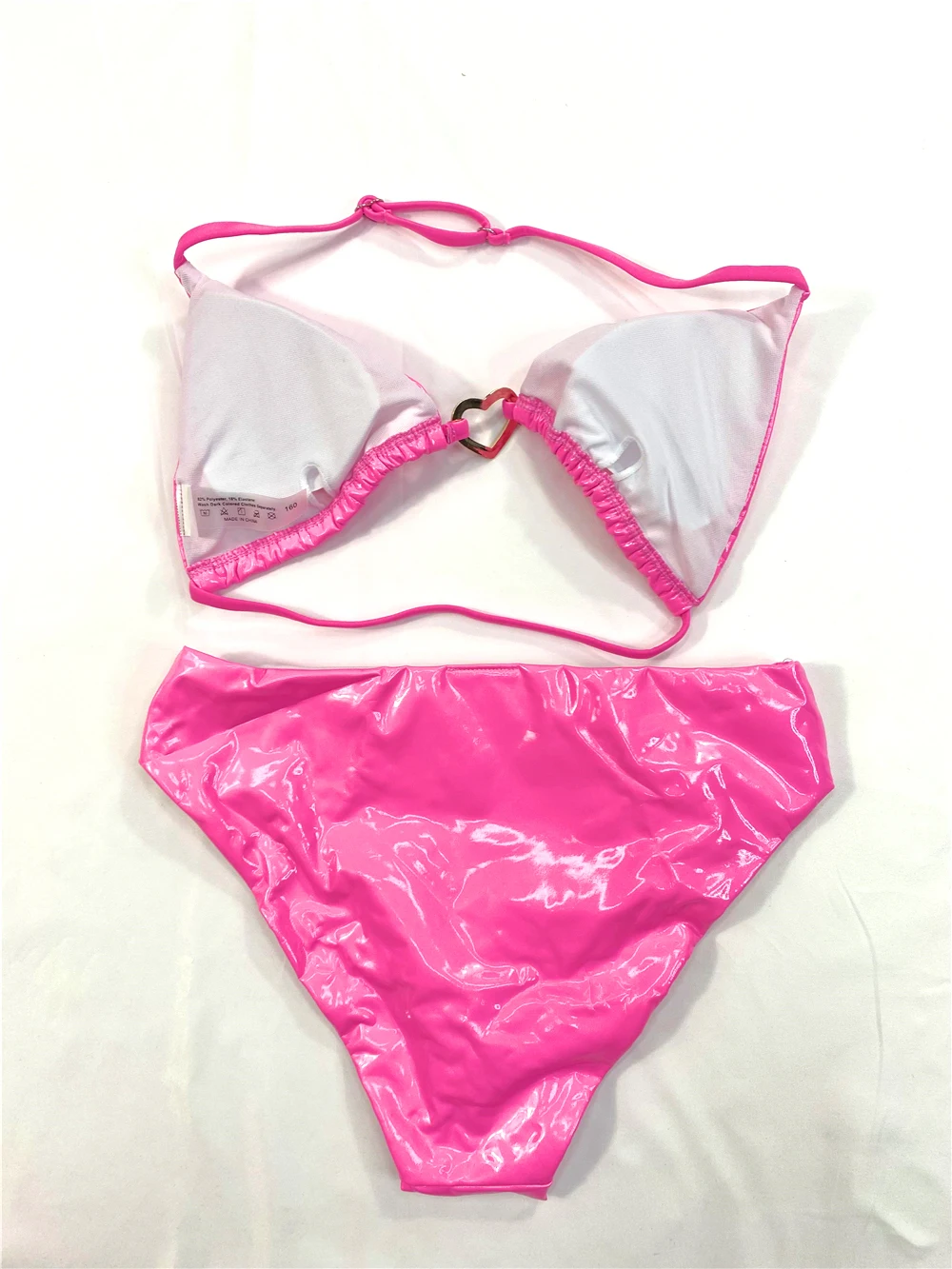 Oem Women String Bikini Set Sexy Two Pieces Swimsuits Solid Color