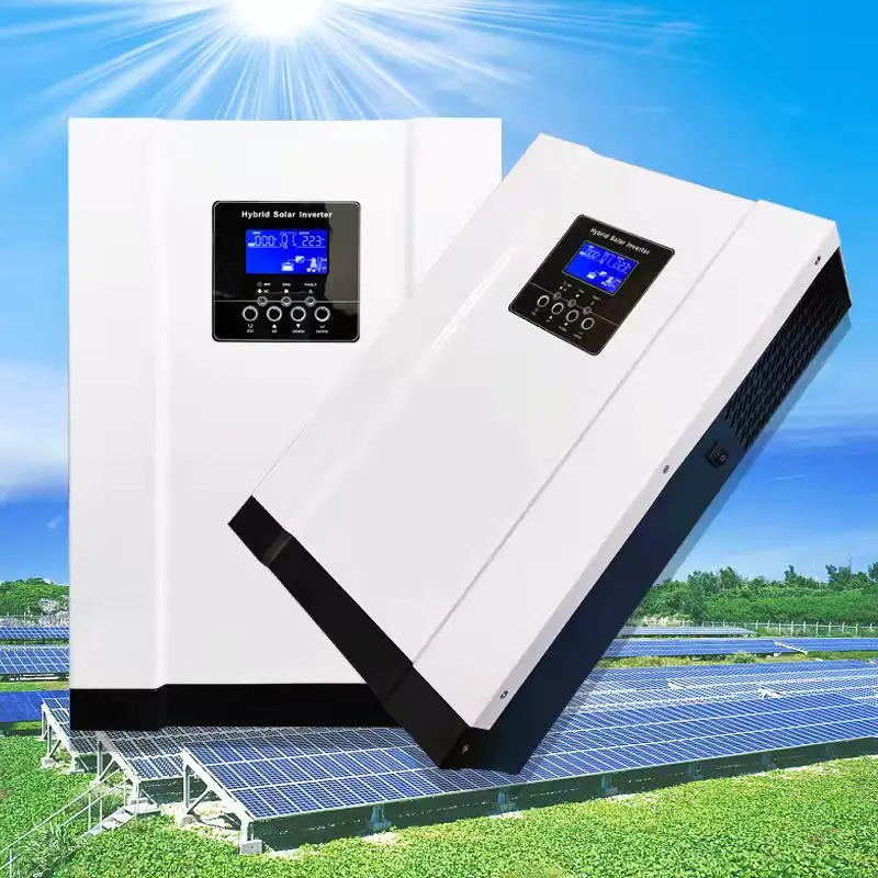 OEM MPPT Charger Online Pure Sine Wave Double Conversion Home UPS Power Solar Inverter 3KVA 3KW 5KVA 5KW