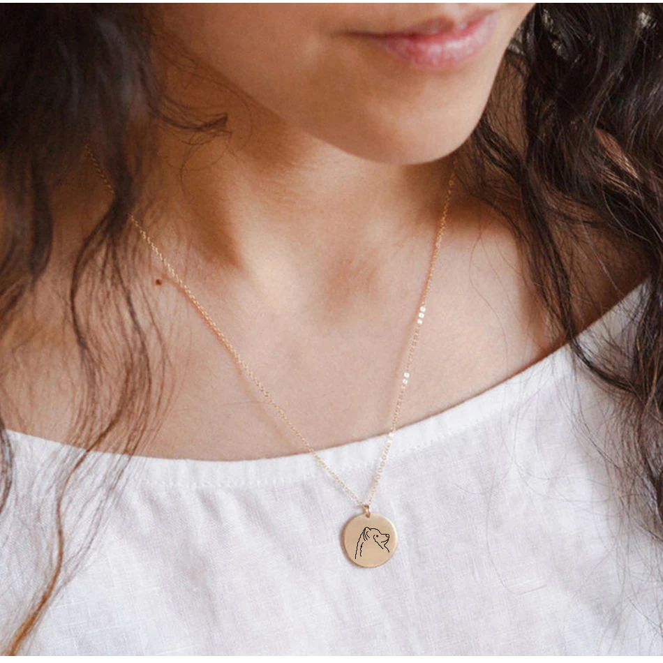 Mom Dog Mom Personalized Necklace 