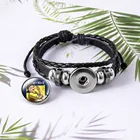 Bracelet Korea Series Squid Game Pu Leather Time Gemstone Double Layer Adjustable Bracelet