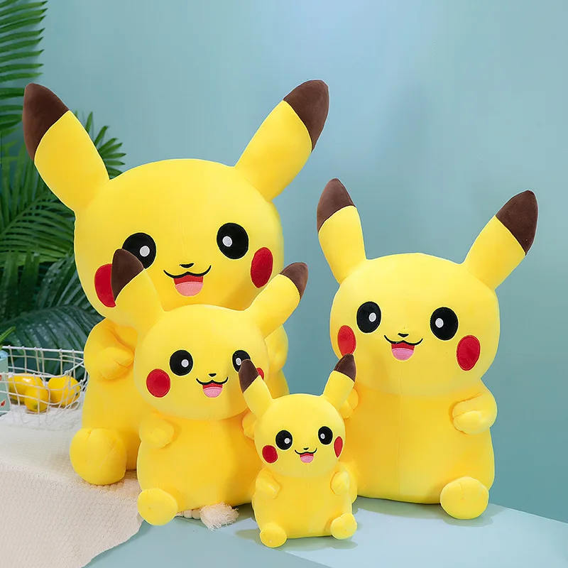 Cartoon Anime Plush Pillow Dolls Pokemoned Pikachu Squirtle Charmander Kawaii Plush Toys Grab Dolls For gifts