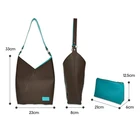 Purses Customized Unique Design Stitched Seamless Handbag Tote Leather Bag With Purses