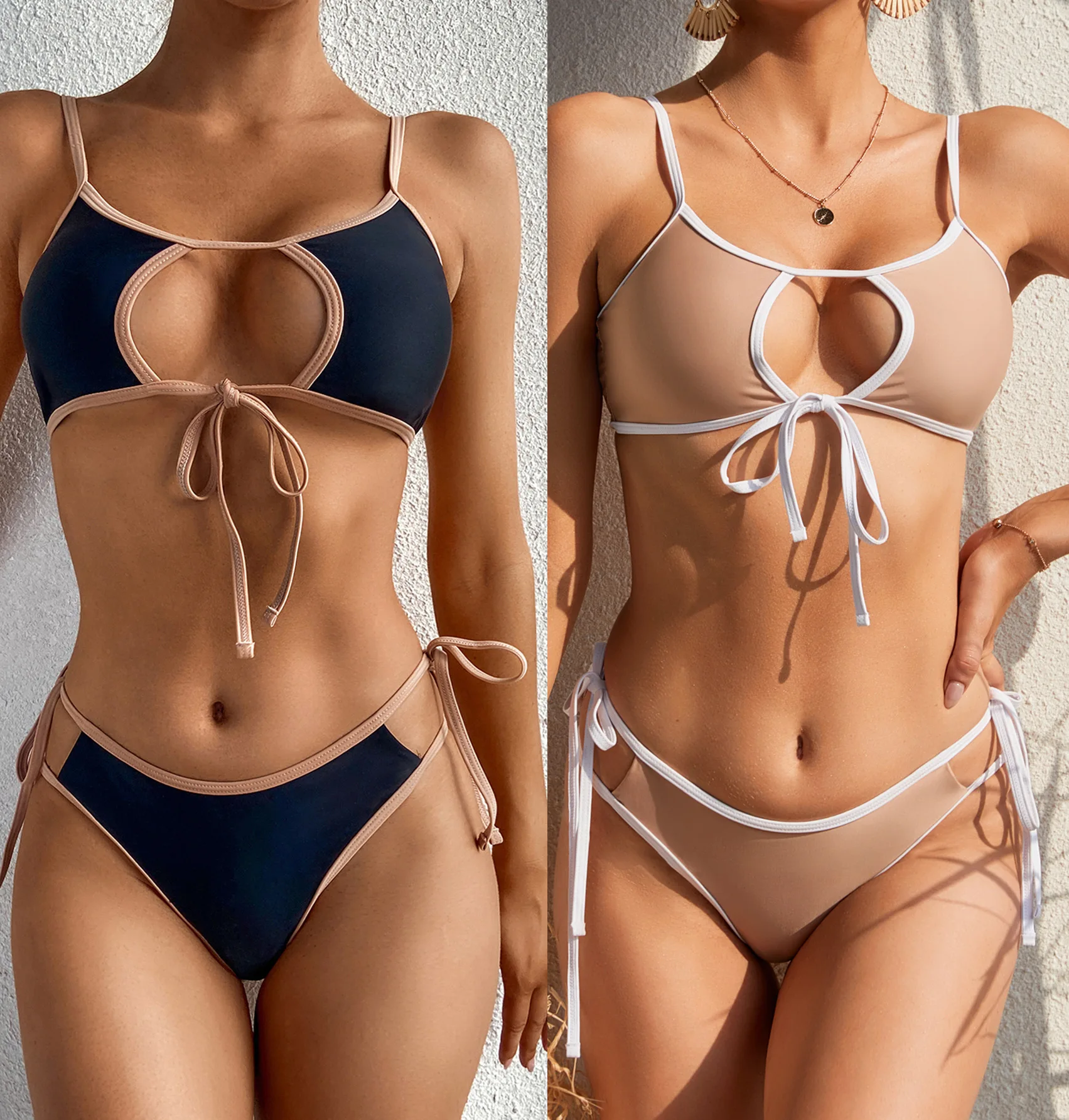 2021 Lace Spliced Women's Swimsuit Bikini - Buy A Swimsuit Woman's Bikini  Is Sexy,Sexy Sling Bikini Beachwear,Bikini Swimsuit Skirt Transparent Mini  Micro Bikini Swim Set For Women Product on Alibaba.com