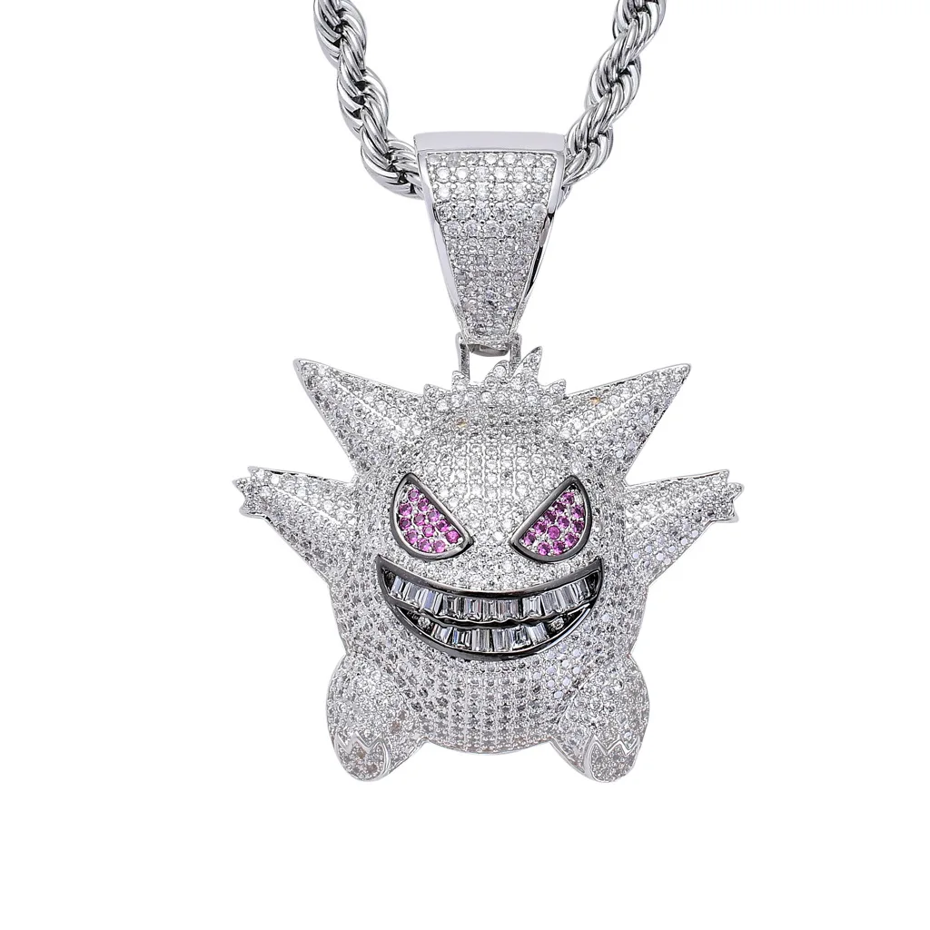 Demon Pokemon Gengar Pendant Necklace 