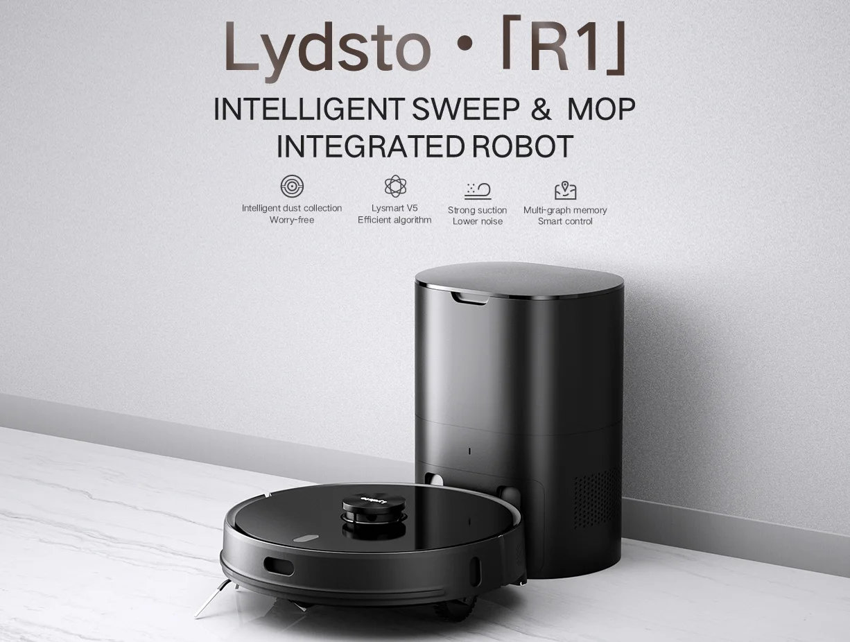 Xiaomi Mijia Youpin Lydsto R1 With Smart Sweeping Mopping Intelligence