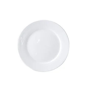 Amazon Basics 6-Piece White Dinner Plate Set Charger Plate Dinner Dish for Wedding Restaurant Hotel