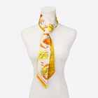 Shawl Custom Design Digital Satin Shawl Scarves Wholesale 100% Silk Scarf Custom Printing