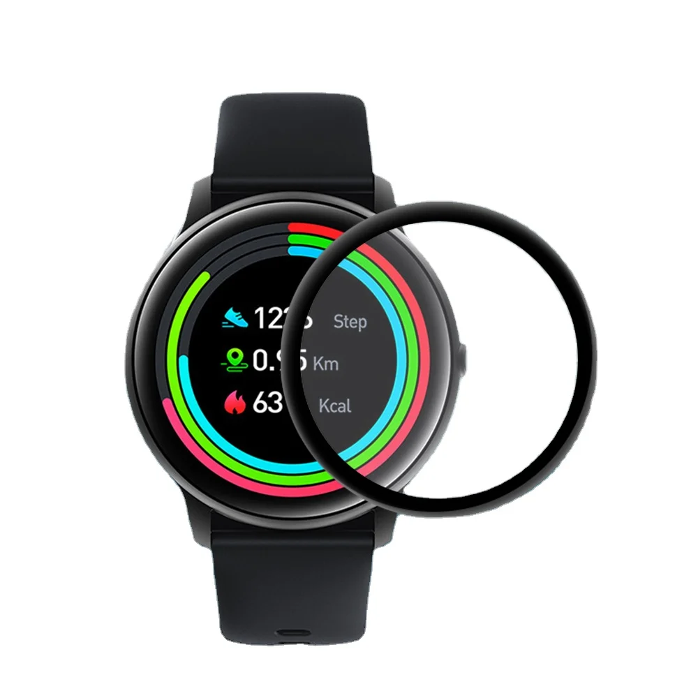 Soft Fibre Glass Protective Film Cover For Xiaomi Imilab Kw66 Smart Watch  For Xiaomi Full Screen Protector Case Accessories - Buy Glass Protective  Film,For Xiaomi Imilab Kw66,Full Screen Protector Case Product on