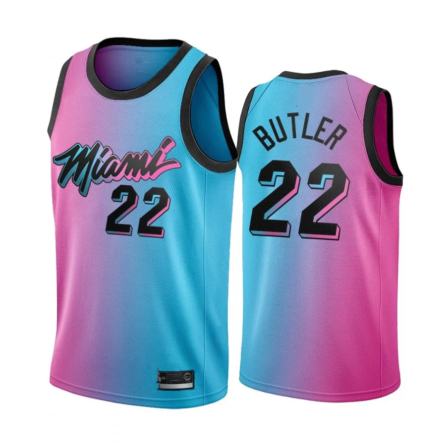 pink and blue basketball jersey