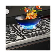 Kitchen Safe Cooking Appliance 5 Burners Built In Gas Cooktops Household Tempered Glass  Burners Built In LPG NG Gas Stove