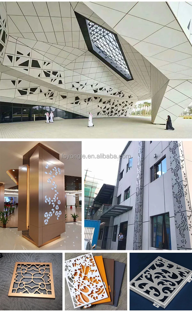 Perforated Aluminum Sheet Carved Aluminum Plate Punched Special Shaped