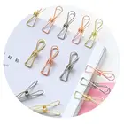 Metal Wire Clip Clips Metal Clip Multi-Purpose Metal Wire Clip Windproof Clothespin Metal Clips Holders